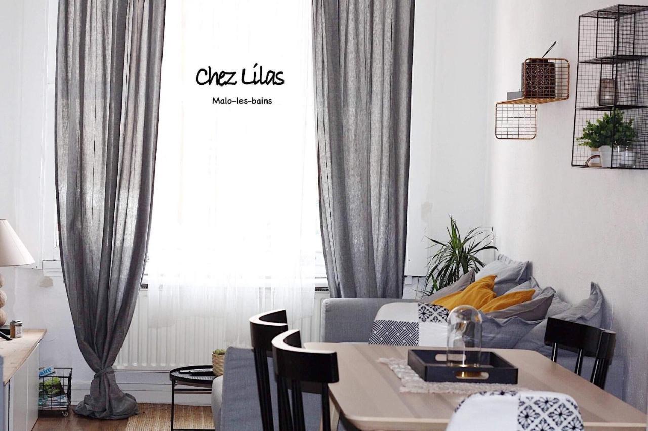 Chez Lilas 150M Plage Дюнкерк Экстерьер фото