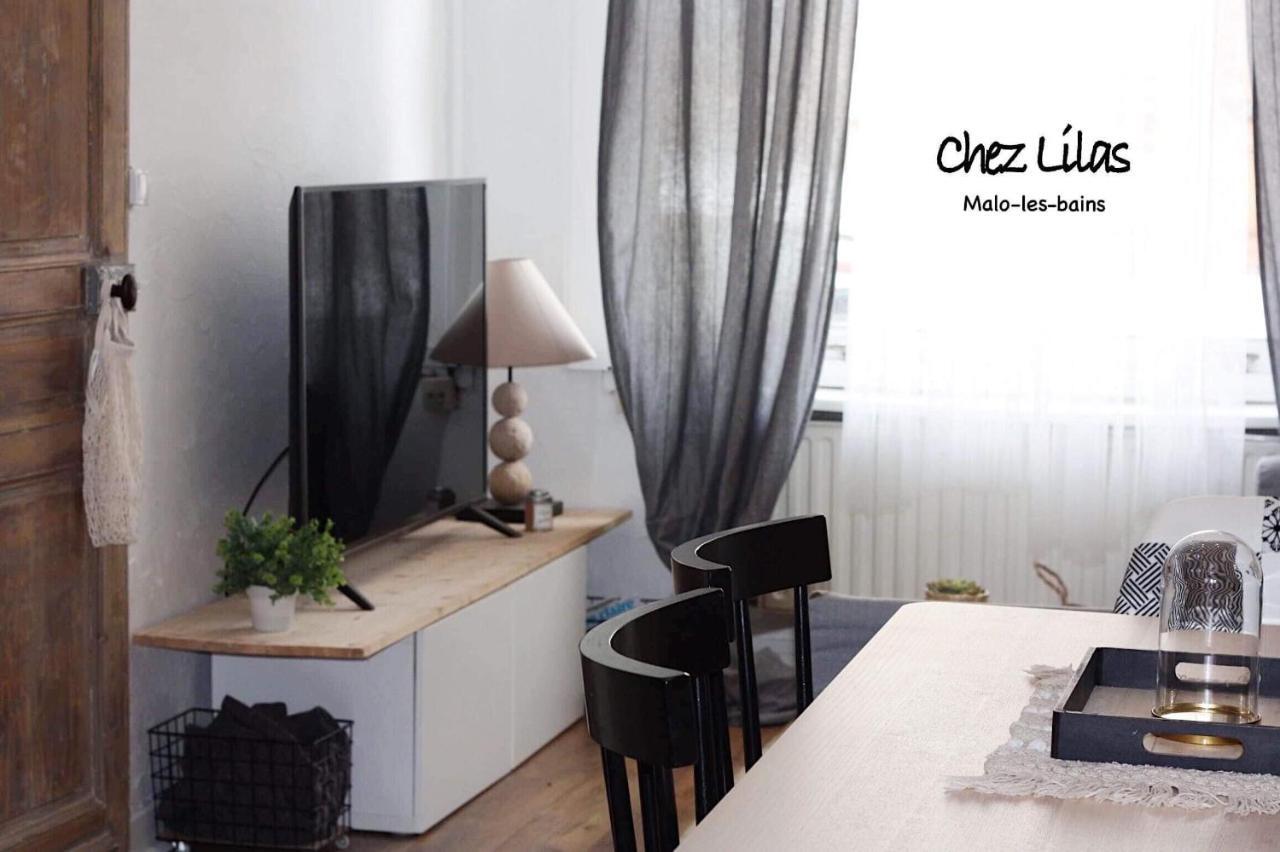 Chez Lilas 150M Plage Дюнкерк Экстерьер фото