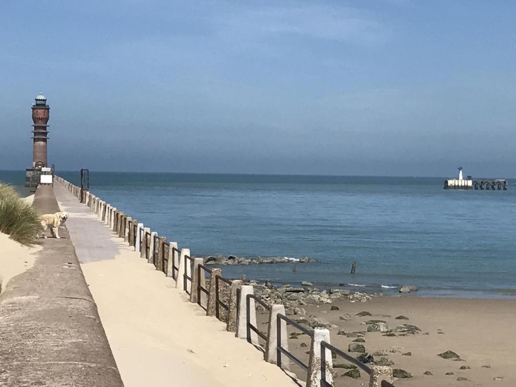 Chez Lilas 150M Plage Дюнкерк Экстерьер фото